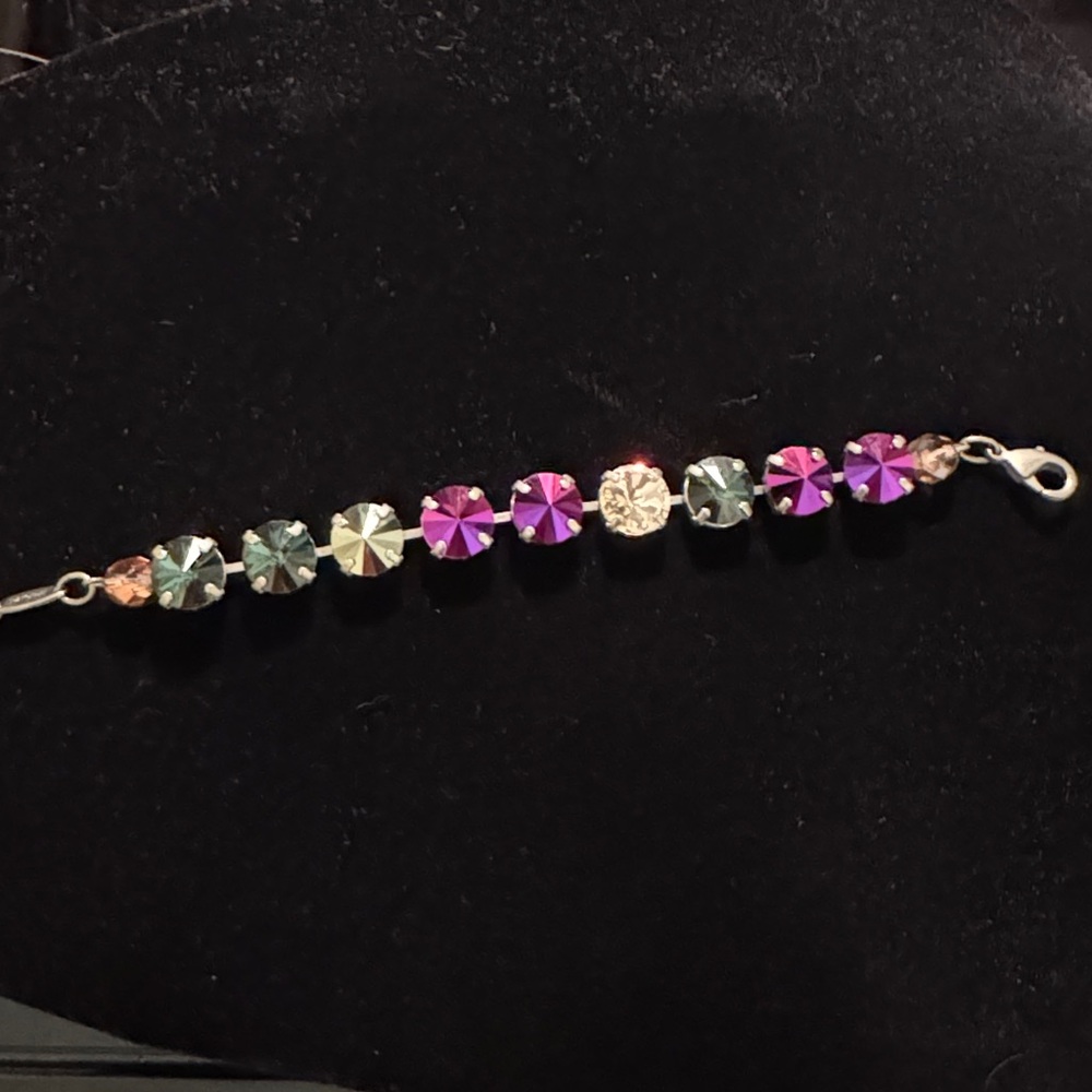 Sabika Multicolor Crystal Bracelet